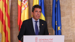 El presidente de la Generalidad Valenciana, Carlos Mazón.