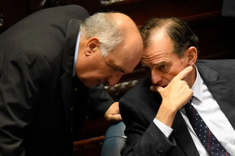 Guillermo Domenech y Guido Manini Ríos