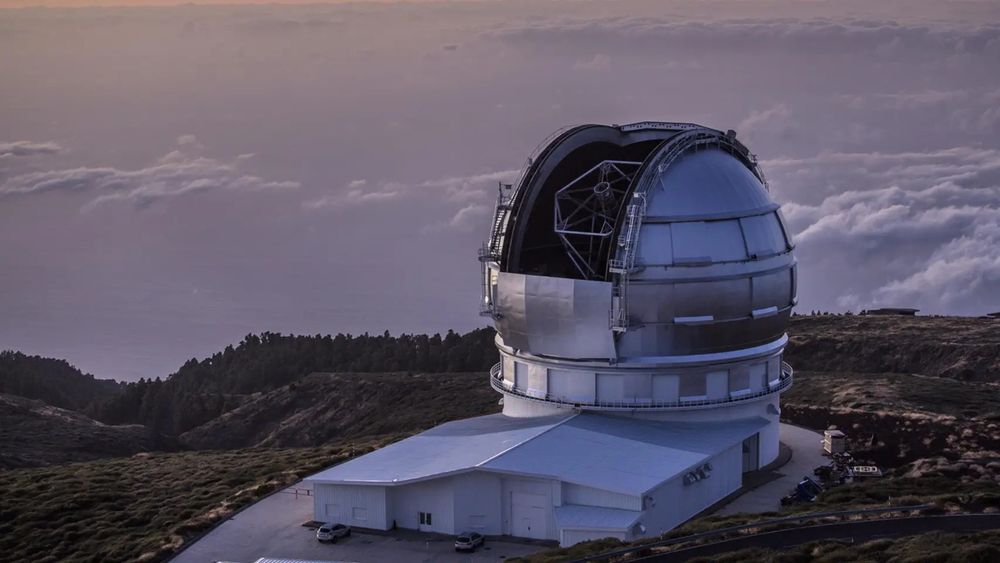 Telescopio del Instituto Astrofísico de Canarias IAC
