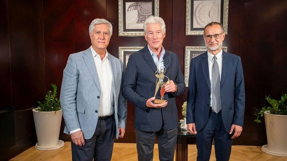 El actor Richard Gere recibió el Galardón de Honor de los 69 Premios Sant Jordi de Cinematografía.&nbsp;