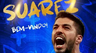Gremio le dio la bienvenida a Luis Suárez este sábado