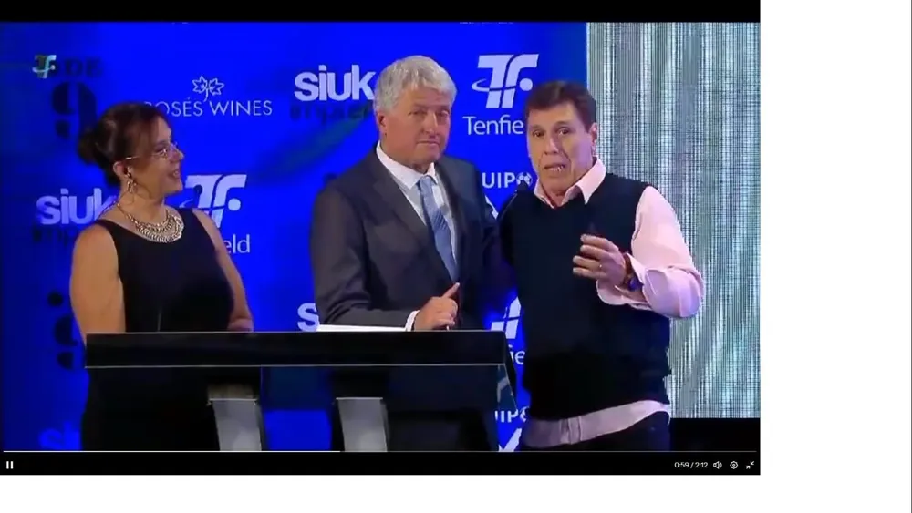 Adriana Laca, Sergio Gorzy y Juan Ramón Carrasco