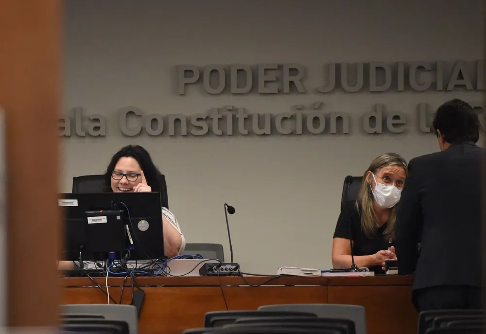 Audiencia por la Operación Océano realizada en noviembre de 2021