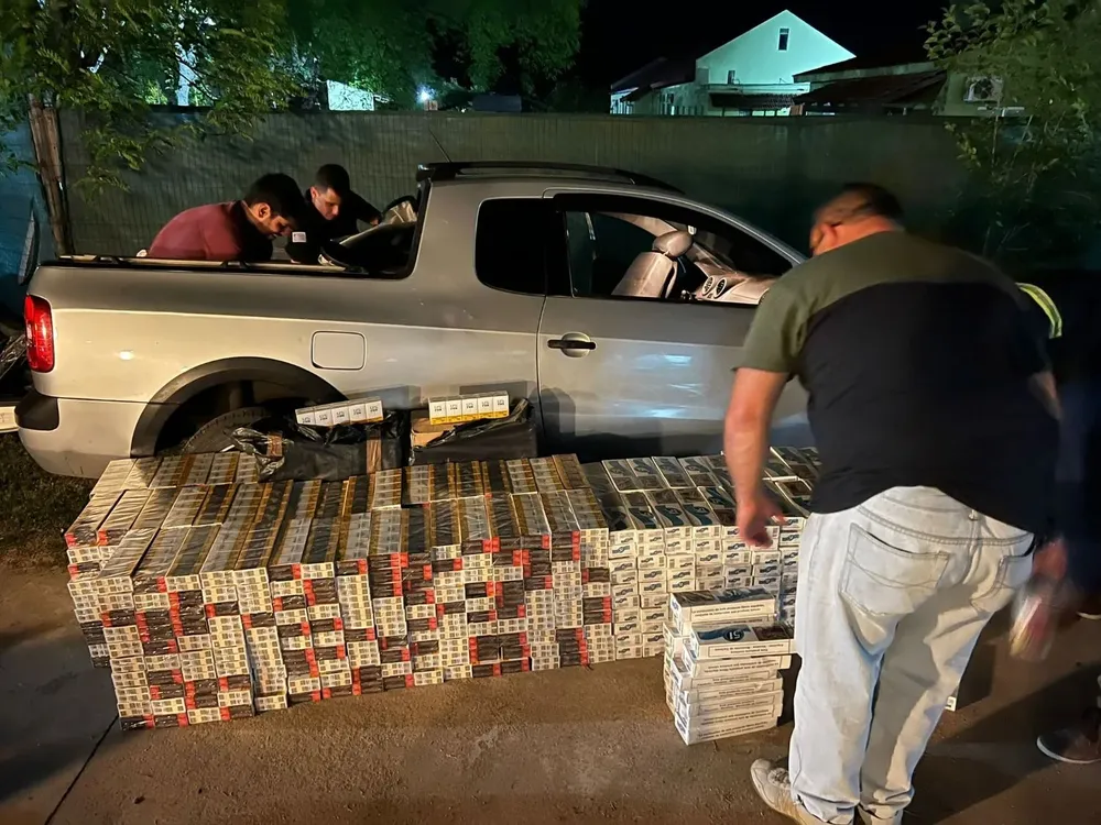 La camioneta interceptada en Durazno llevaba 720.000 unidades de cigarrillos