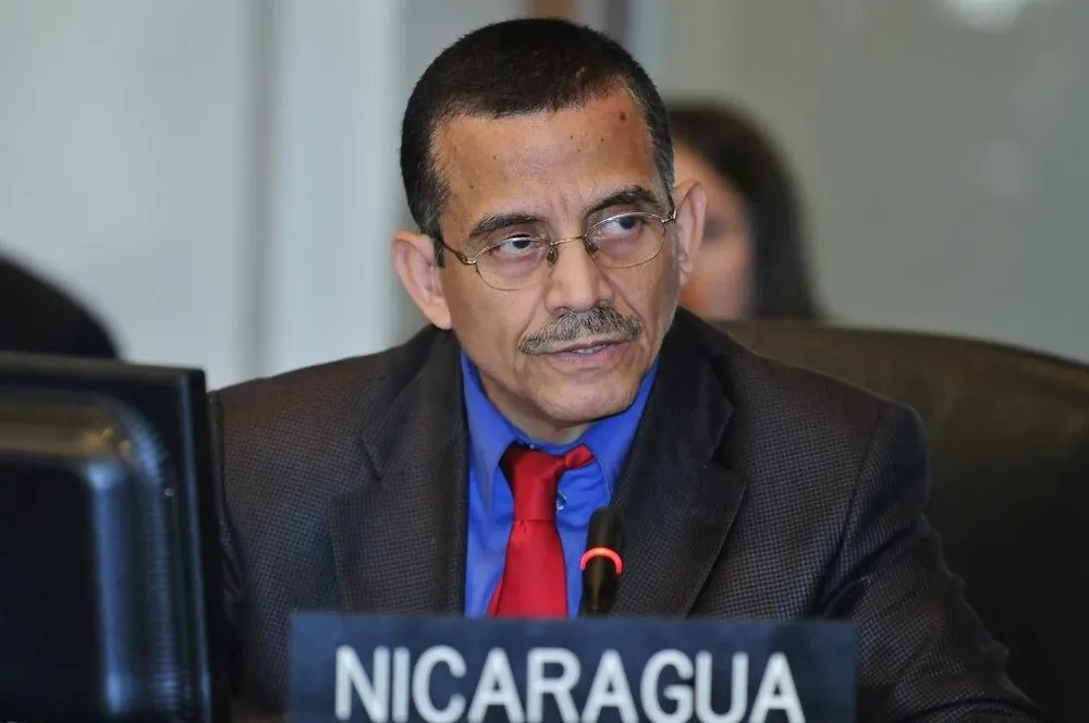 El embajador de Daniel Ortega ante la Organización de Estados Americanos, Luis Alvarado