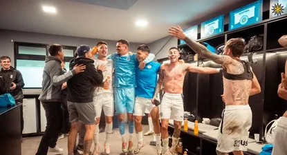 El festejo de Montevideo City Torque en el Centenario