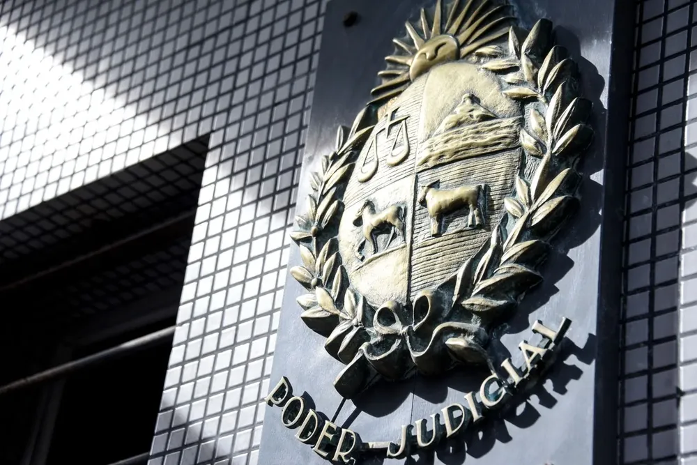 Juzgado penal de la calle Juan Carlos Gómez, donde están las sedes de Crimen Organizado