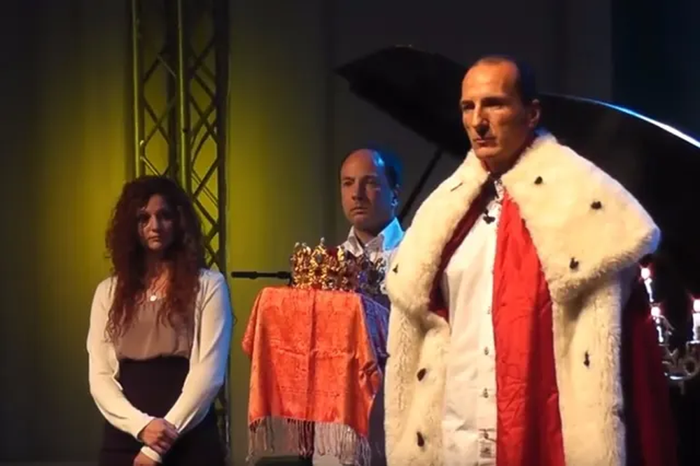 Peter Fitzek, líder de la agrupación Reino de Alemannia