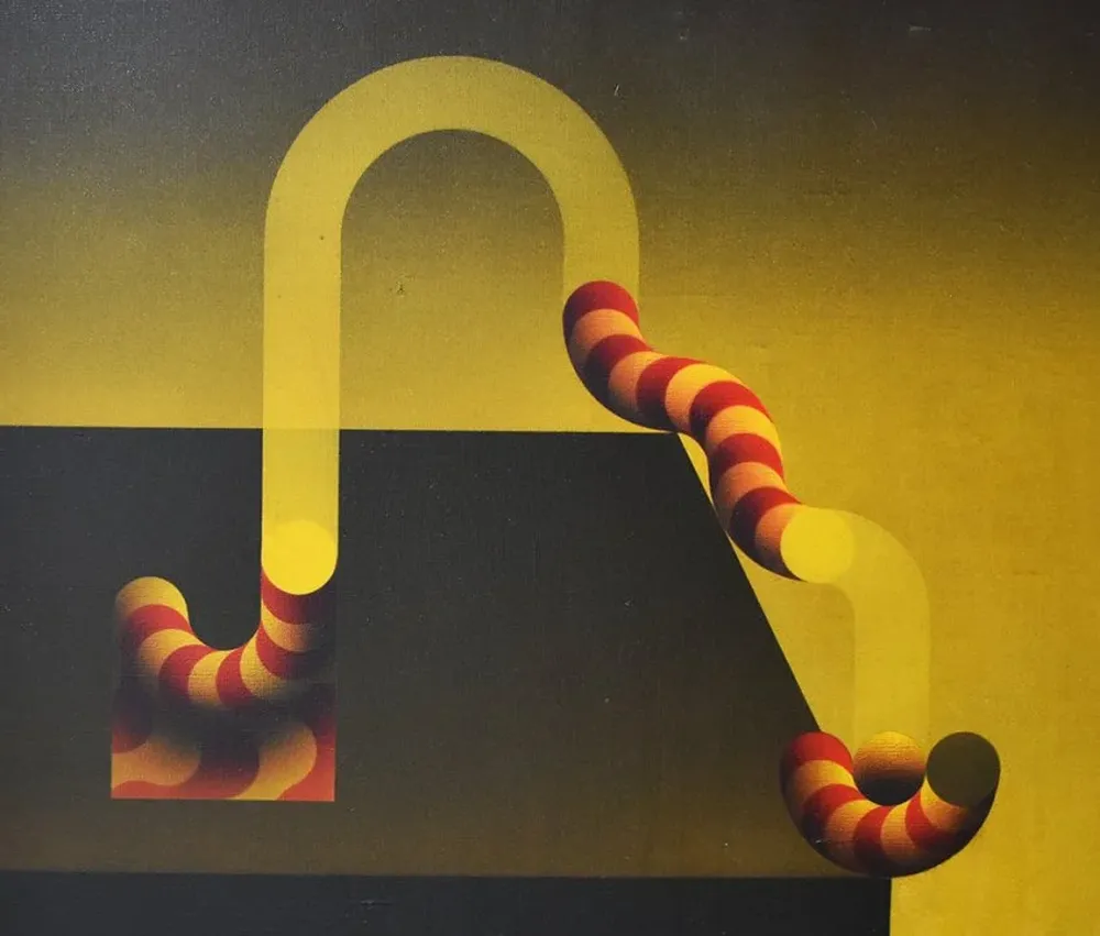 Modulation 734, una obra del argentino Julio Le Parc