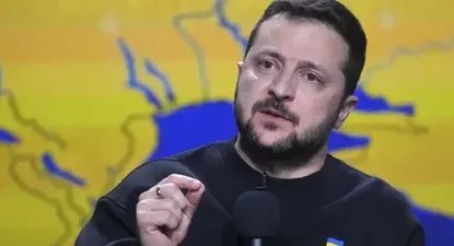 El presidente ucraniano Volodímir Zelenski