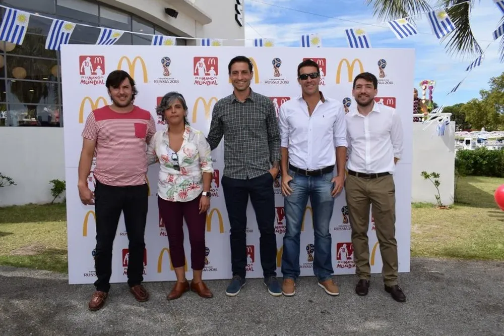 Baniel Baldi, Loreto Álvarez, Sebastián Eguren, Andrés Scotti y Martín Alanis