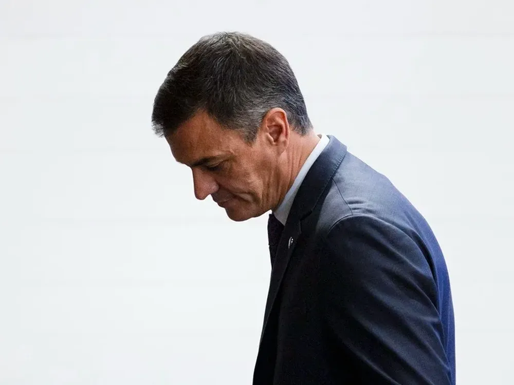 El presidente del Gobierno, Pedro Sánchez, a su llegada a un acto reciente de la Presidencia española de la UE.