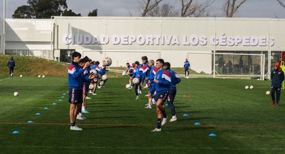 Práctica de Nacional en Los Céspedes / Archivo