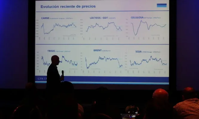 Los economistas Gabriel Oddone y Alfonzo Capurro analizaron la coyuntura internacional y local.