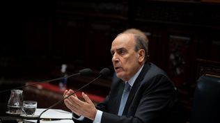 El jefe de Gabinete Guillermo Francos en la Cámara de Diputados