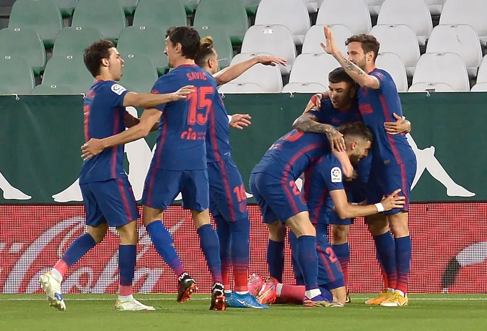 Atlético de Madrid festeja el 1-0