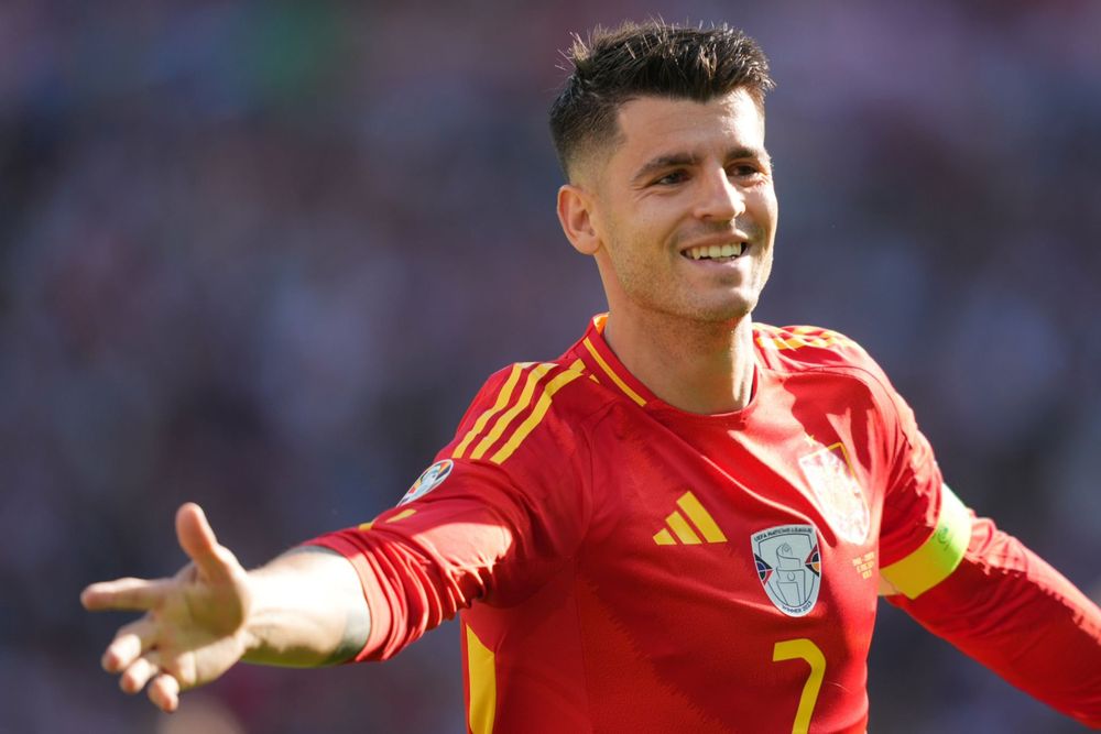Alvaro Morata hará historia en la Eurocopa.