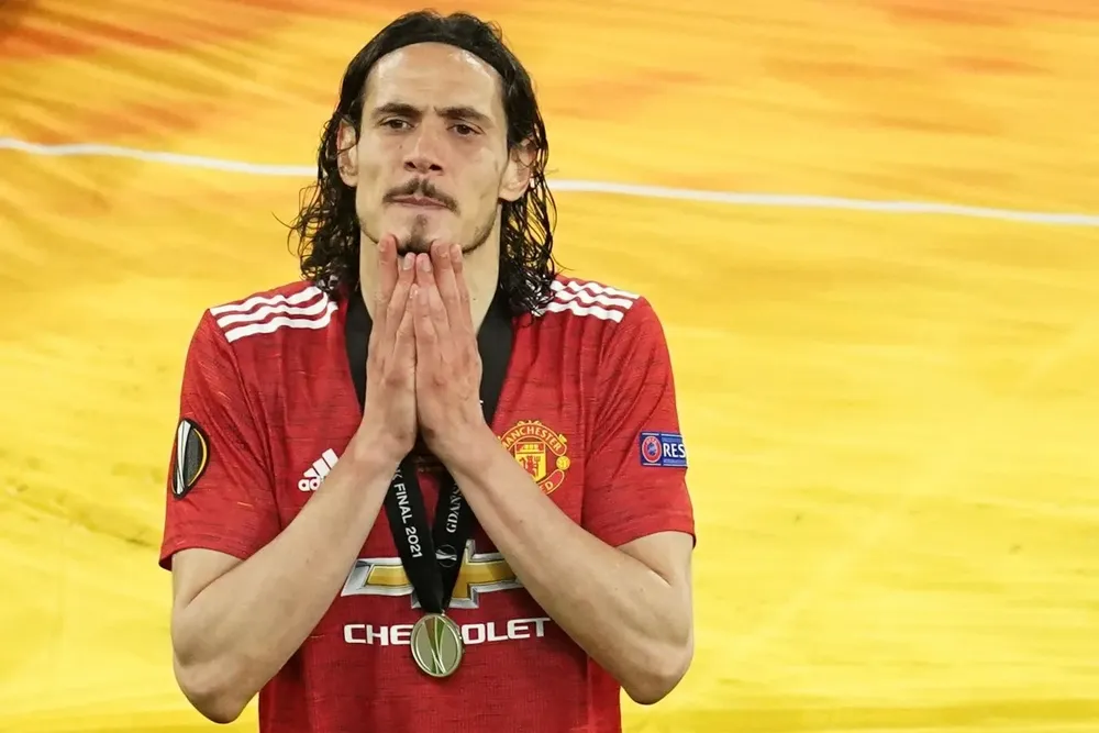 Cavani en Manchester United