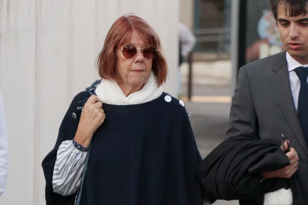 Gisèle Pelicot llegó al &nbsp;juicio contra su exmarido Dominique Pelicot.