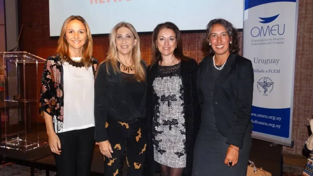 Verónica Raffo, Elena Tejeira, Anabella Aldaz y Andrea Sintas