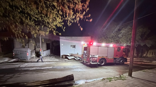 Incendio en depósito de productos de santería en Montevideo dejó a un hombre en CTI con graves quemaduras