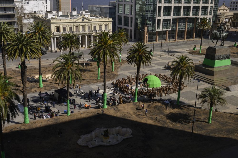 El rodaje de Conquest en Montevideo