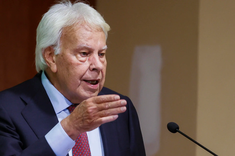 El expresidente del Gobierno español, Felipe González.