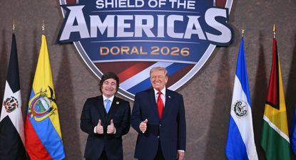 El Observador | Escudo de las Américas - Milei y Trump - AFP