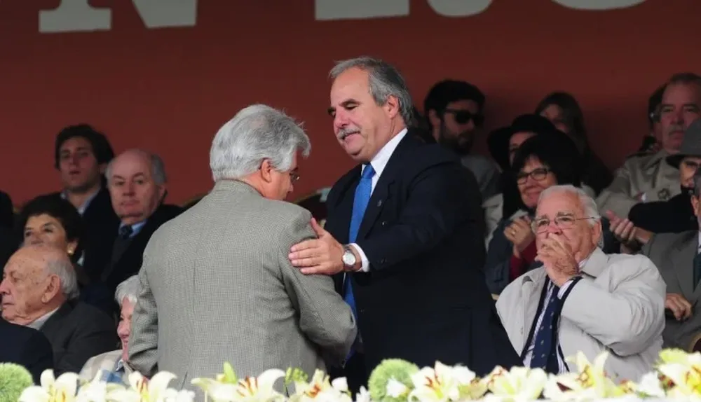 Aguerre y Echeverría tuvieron un trato muy cordial