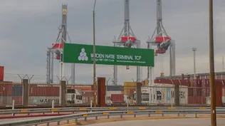 Terminal Cuenca del Plata en el puerto