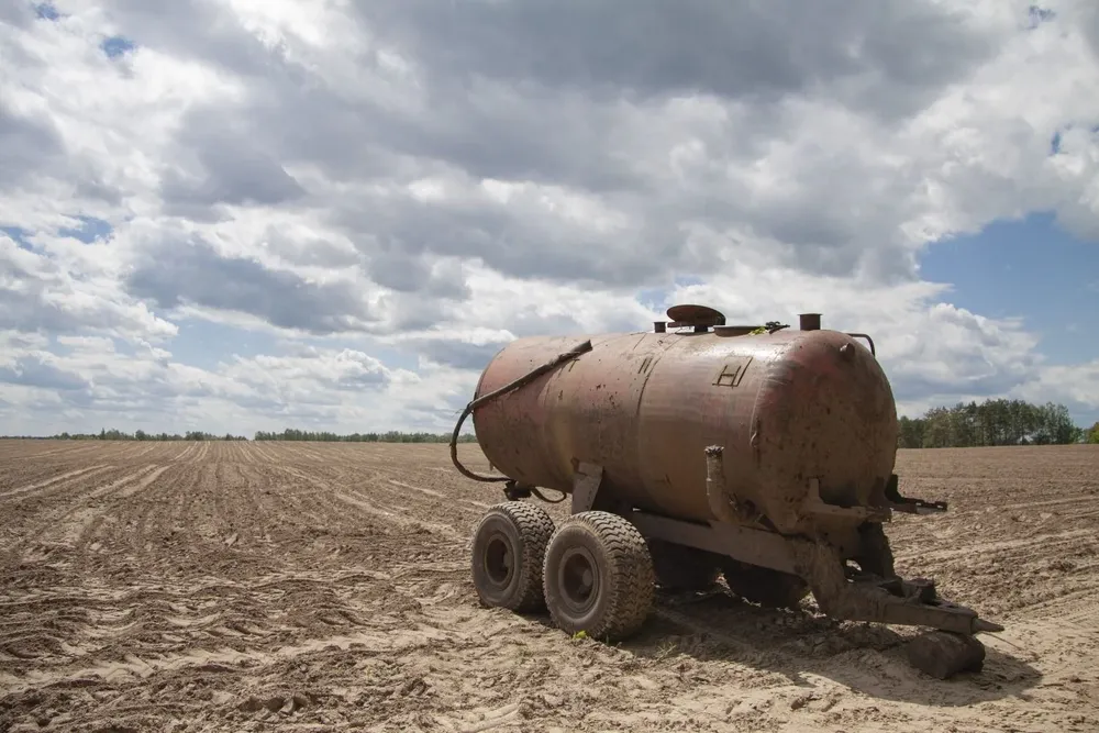 La guerra, un drama también para los agricultores en Ucrania.