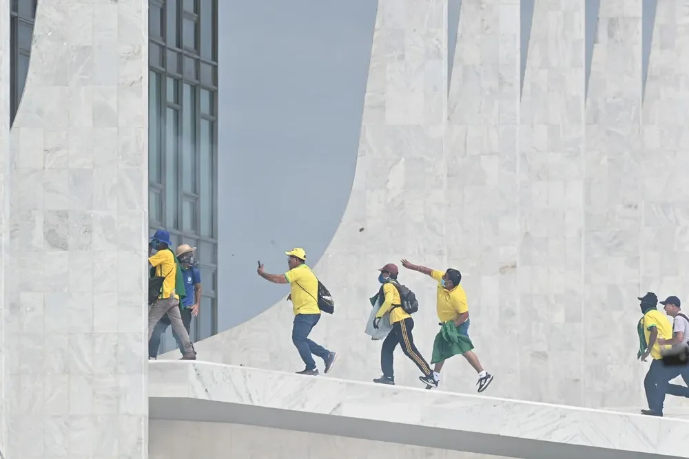 Invasión de bolsonaristas al Congreso de Brasil