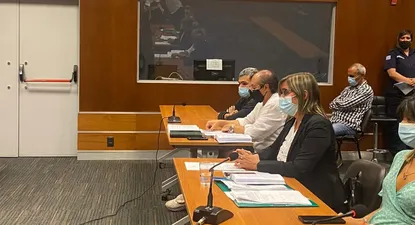 Schiappacasse en la audiencia de formalización