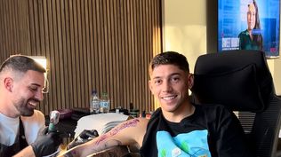 Federico Valverde cerró 2024 con nuevo tatuaje