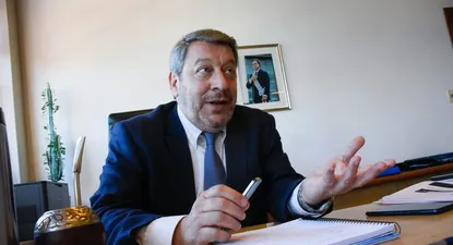 El presidente del BPS, Alfredo Cabrera.