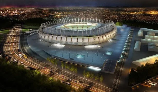 Estadio Castelao de Fortaleza diseñado por el uruguayo Héctor Vigliecca