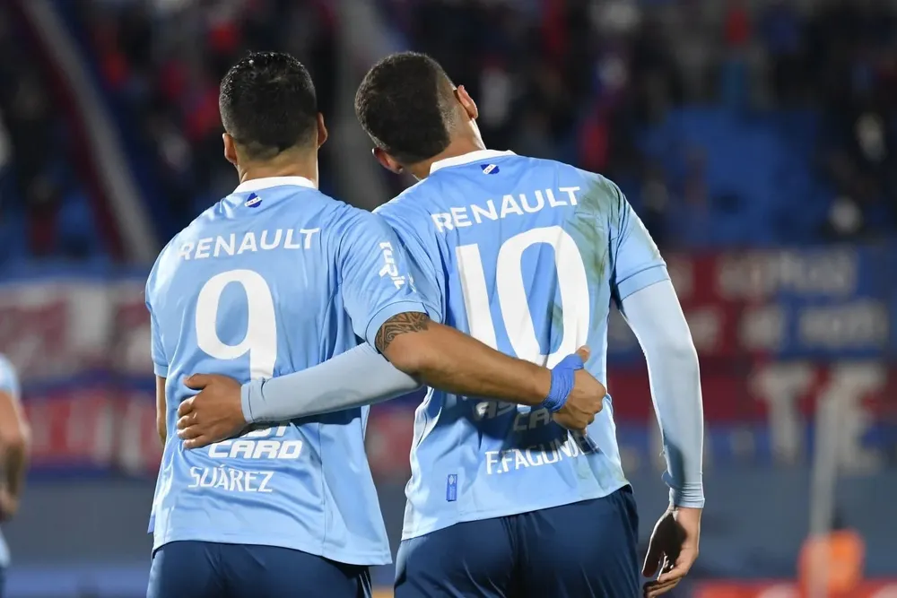 Franco Fagúndez y Luis Suárez