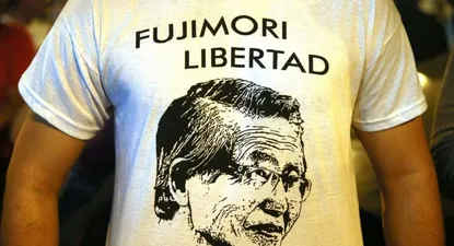 Muchos celebraron la libertad de Fujimori. AFP