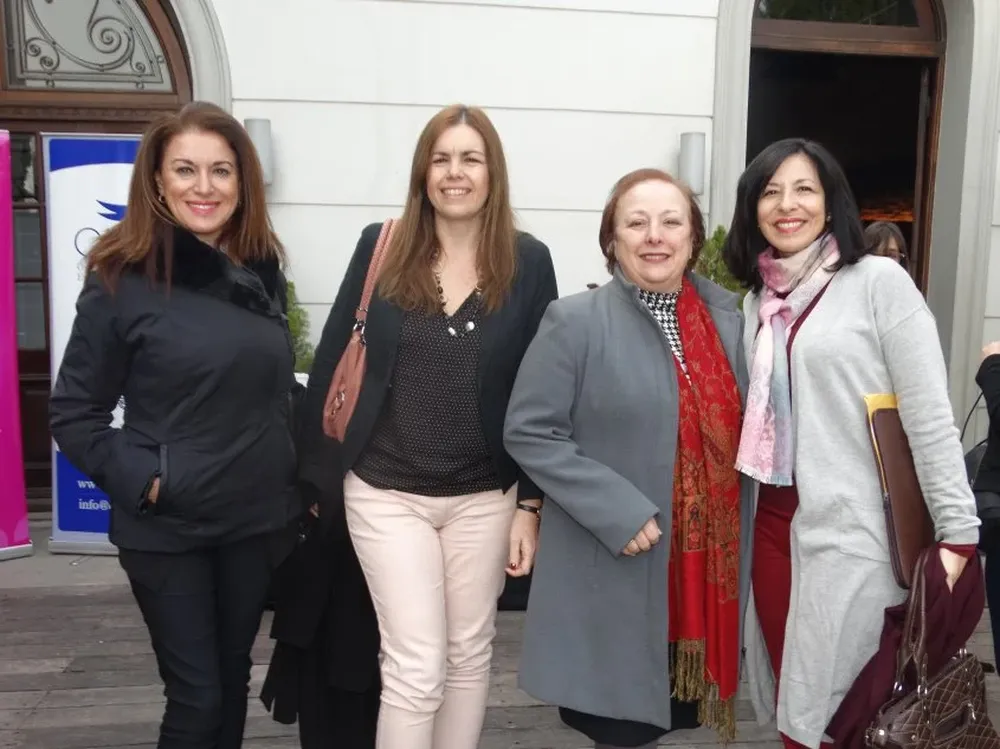 Anabella Aldaz, Beatriz Viera, Georgina y Claudia Rossi