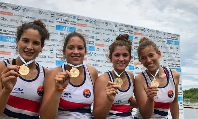 Remeros de Mercedes es el dueño del remo uruguayo