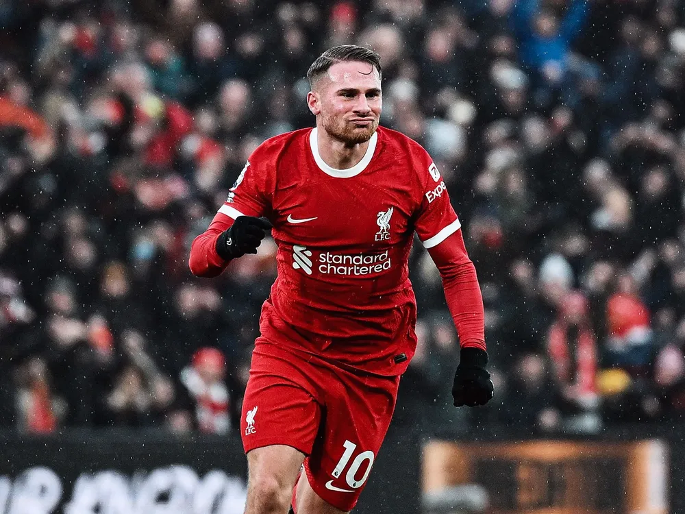 Debut en las redes para Mac Allister.