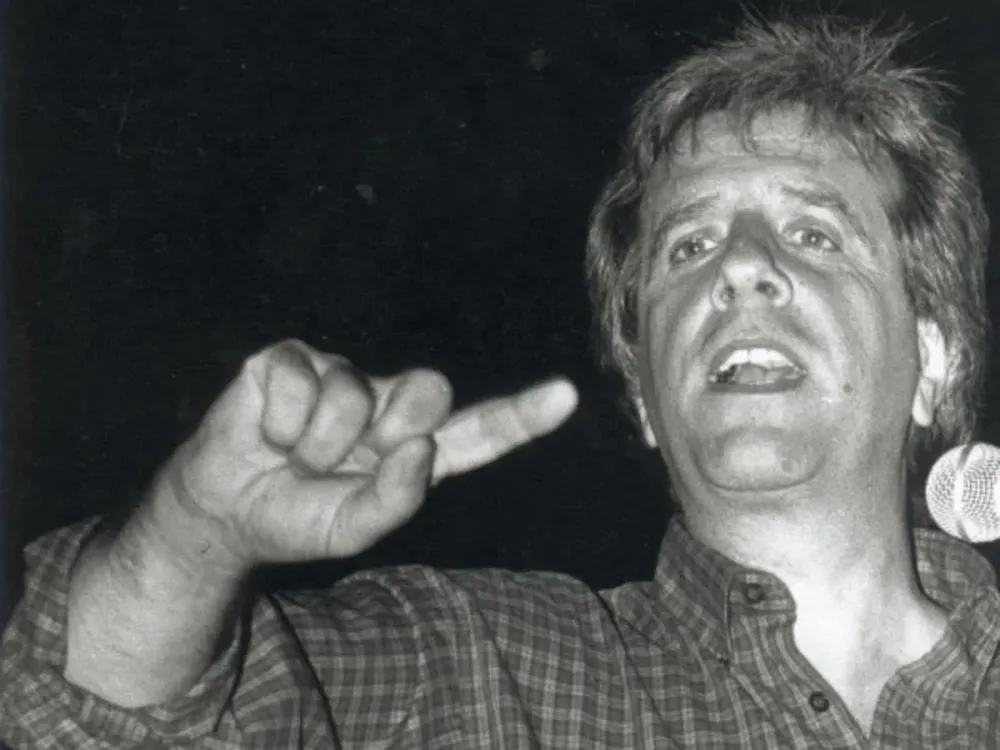 Vázquez en un discurso político