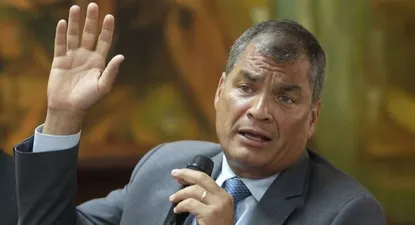 Archivo. El expresidente de Ecuador, Rafael Correa