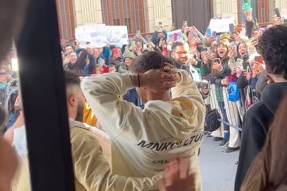 Santiago Algorta en Montevideo