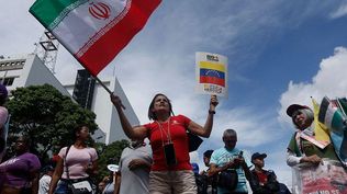 La bandera iraní ha adquirido un peso especial en algunos lugares de América Latina.