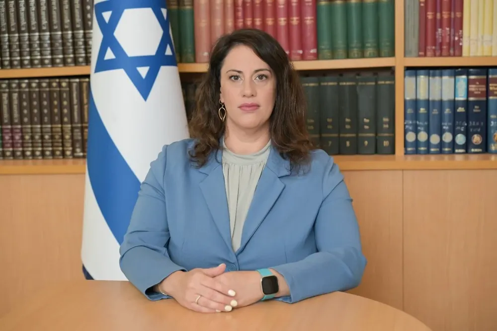 La embajadora de Israel en Uruguay, Michal Hershkovitz