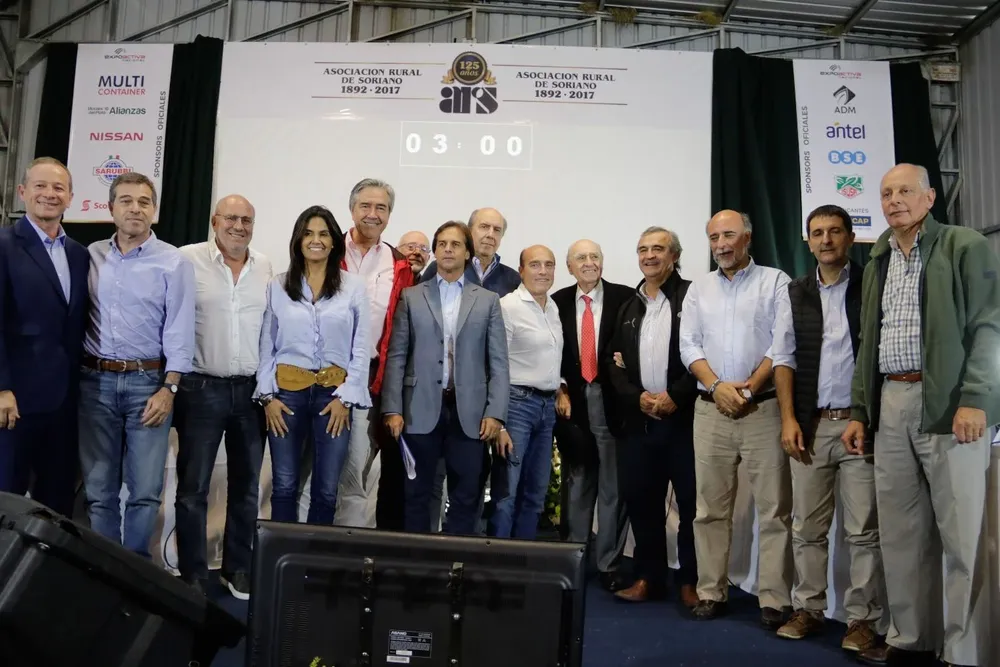 Los entonces precandidatos expusieron en la Expoactiva Nacional realizada en marzo de este año.