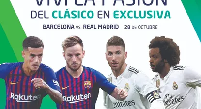 DIRECTV Sports transmitirá en exlusiva el clásico español