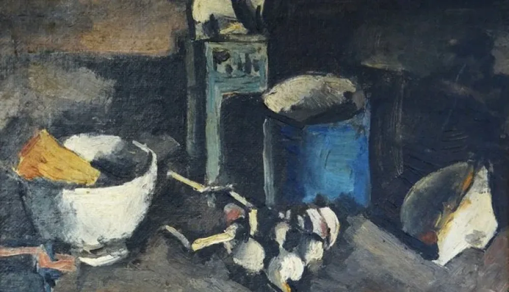 Bodegón, un óleo sobre tela de Gonzalo Fonseca