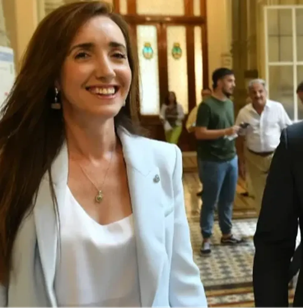 La vicepresidenta Victoria Villarruel